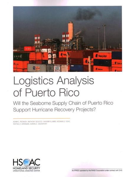 Produktbild: Logistics Analysis of Puerto Rico