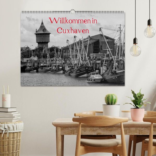 Produktbild: Willkommen in Cuxhaven (Wandkalender 2026 DIN A2 quer), CALVENDO Monatskalender