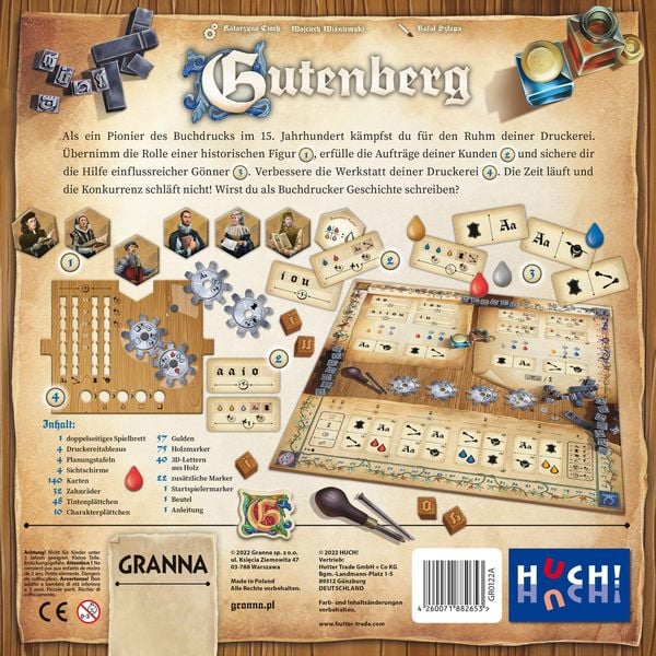 Produktbild: HUCH! - Gutenberg
