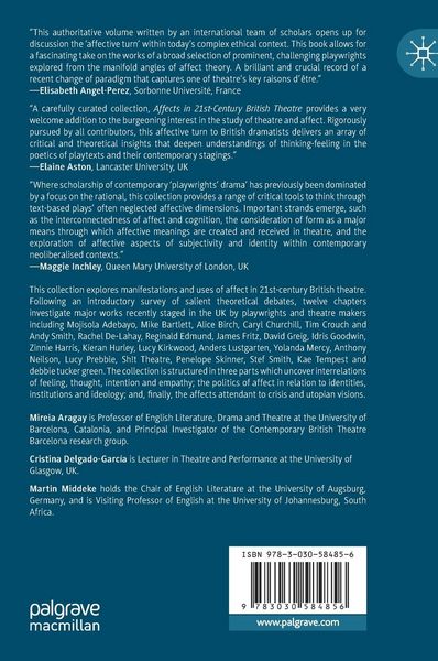 Produktbild: Affects in 21st-Century British Theatre