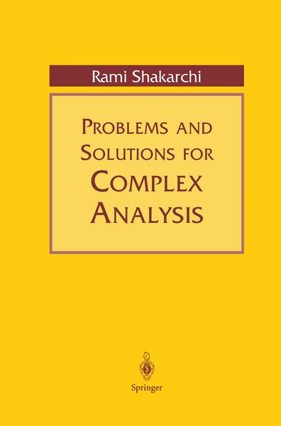 Produktbild: Problems and Solutions for Complex Analysis