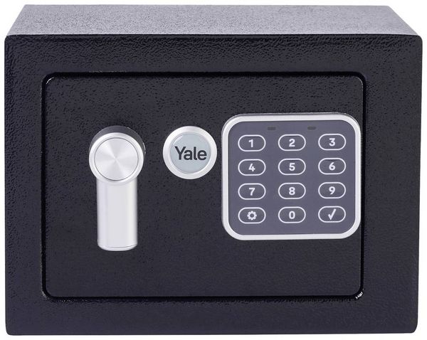 YALE YSV/170/DB2 Möbeltresor Zahlenschloss, Schlüsselschloss