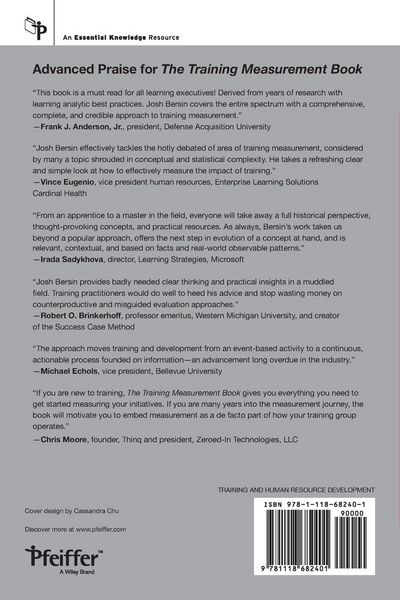 Produktbild: The Training Measurement Book