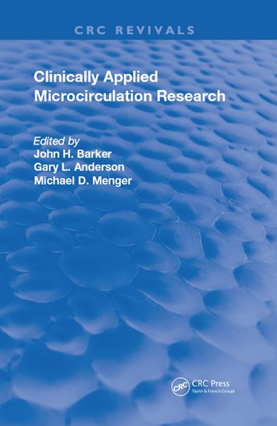Produktbild: Clinically Applied Microcirculation Research