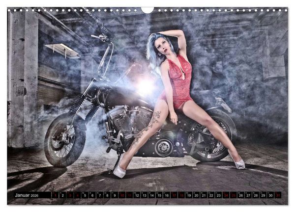 Produktbild: Motorr&auml;der & Sexy Girls (Wandkalender 2026 DIN A3 quer), CALVENDO Monatskalender