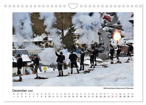 Produktbild: Willkommen im Bergsteigerdorf Ramsau (Wandkalender 2026 DIN A4 quer), CALVENDO Monatskalender