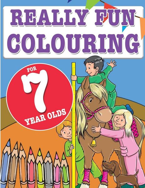 Produktbild: Really Fun Colouring Book For 7 Year Olds