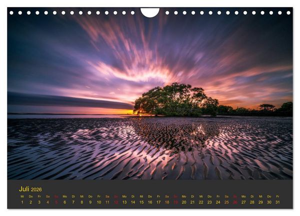 Produktbild: Morgend&auml;mmerung (Wandkalender 2026 DIN A4 quer), CALVENDO Monatskalender