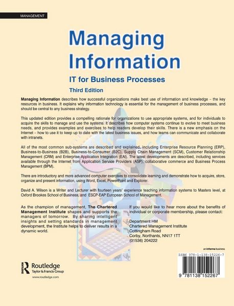 Produktbild: Managing Information