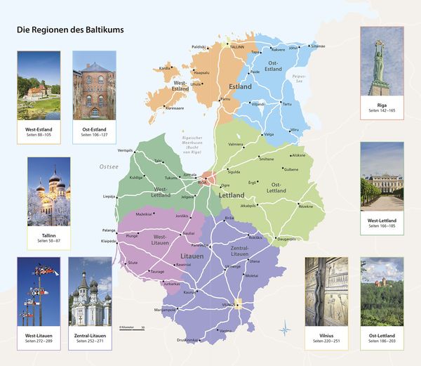 Vis-à-Vis Reiseführer Baltikum. Estland, Lettland & Litauen