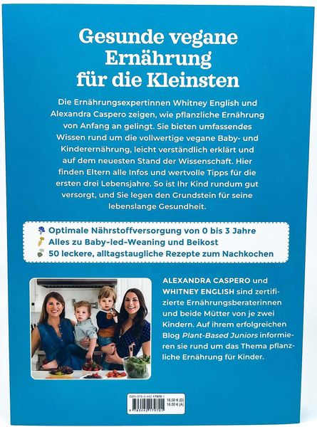 Produktbild: Vegane Ernährung für Babys und Kleinkinder