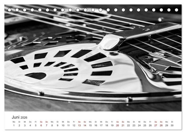 Produktbild: Dobro-Gitarre (Tischkalender 2026 DIN A5 quer), CALVENDO Monatskalender