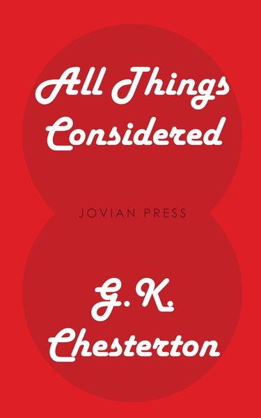Produktbild: All Things Considered