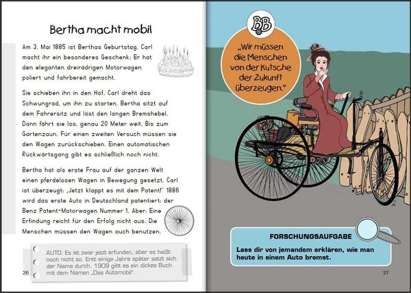 Produktbild: Bertha Benz - Die erste Autofahrerin