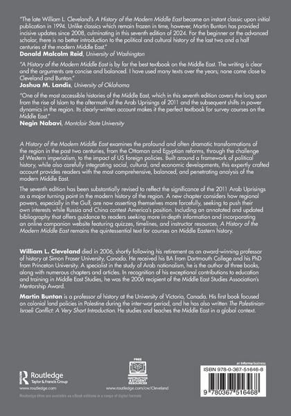 Produktbild: A History of the Modern Middle East