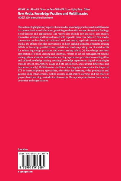 Produktbild: New Media, Knowledge Practices and Multiliteracies