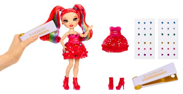Produktbild: Rainbow High Be Dazzling Fashion Dolls- Vivienne Rouge (Red)