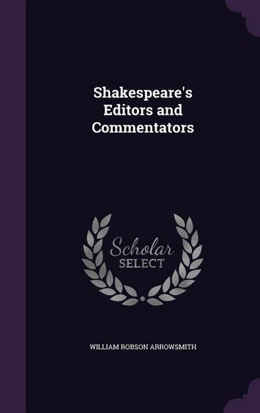 Produktbild: Shakespeare's Editors and Commentators