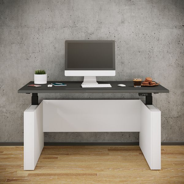 Produktbild: Schreibtisch h&ouml;henverstellbar Salia 140x80