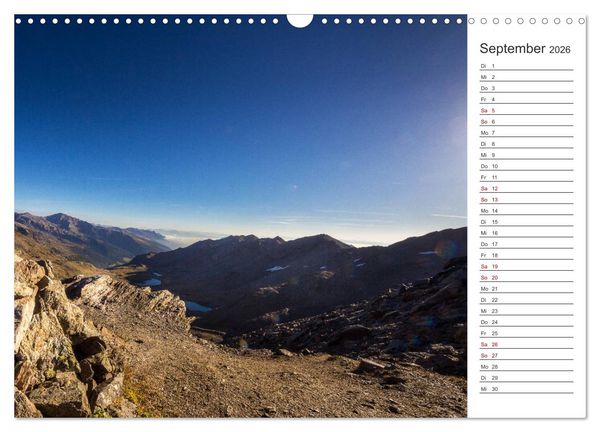Produktbild: Bergseen im Ultental (Wandkalender 2026 DIN A3 quer), CALVENDO Monatskalender
