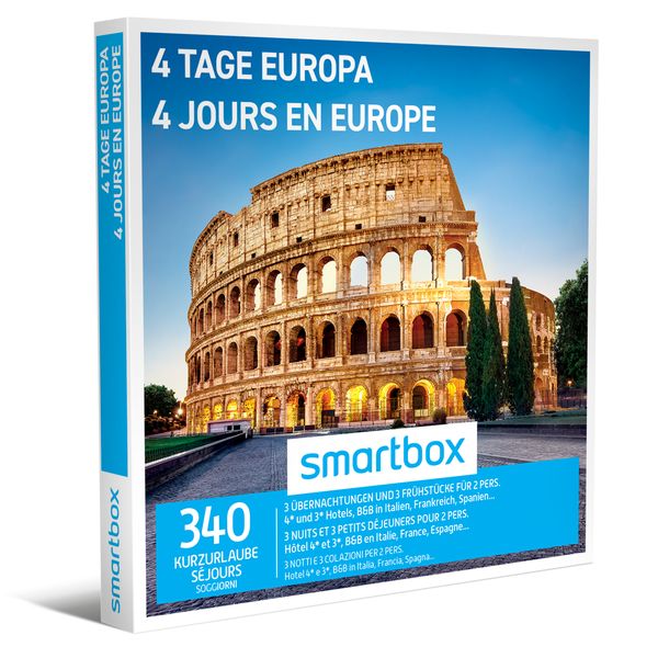 Produktbild: Smartbox - 4 Tage in Europa