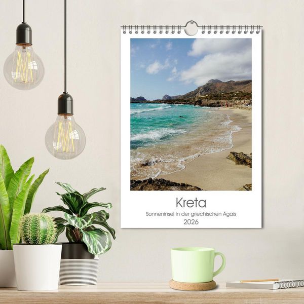 Produktbild: Kreta (Wandkalender 2026 DIN A4 hoch), CALVENDO Monatskalender