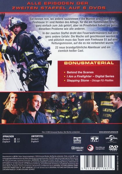 Produktbild: Chicago Fire - Staffel 2 [6 DVDs]