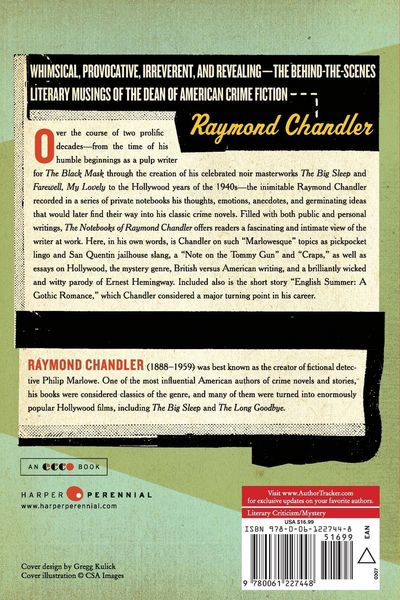 Produktbild: Notebooks of Raymond Chandler, The