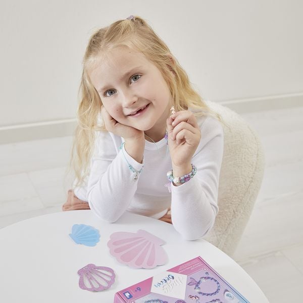 Produktbild: Meerjungfrauen-Schmuck &ndash; Bastelset f&uuml;r Kinder (6 Schmuckst&uuml;cke)