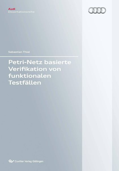 Produktbild: Petri-Netz basierte Verifikation von funktionalen Testf&auml;llen