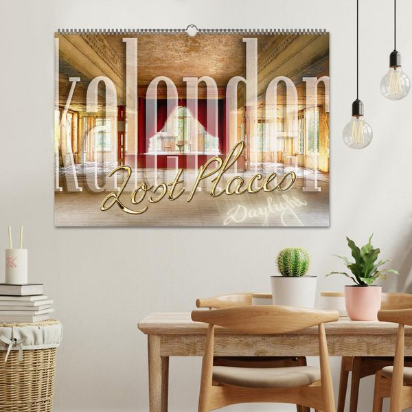 Produktbild: Lost Places Kalender - Daylight (Wandkalender 2026 DIN A2 quer), CALVENDO Monatskalender