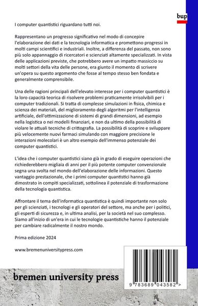 Produktbild: Mondi quantistici: La rivoluzione informatica e come sta plasmando il nostro futuro