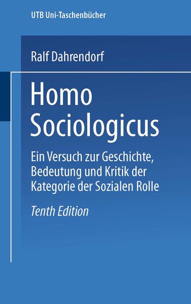 Produktbild: Homo Sociologicus