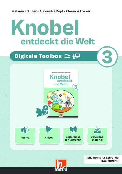 Produktbild: Knobel entdeckt die Welt 3 (Lehrplan 2023) - Digitale Toolbox