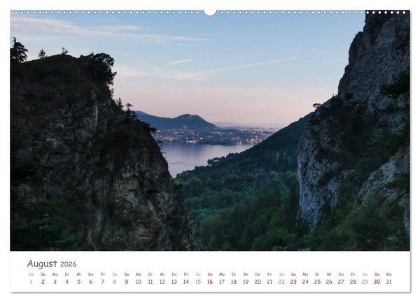 Produktbild: Gemma wandern - Wanderungen im Salzkammergut (hochwertiger Premium Wandkalender 2026 DIN A2 quer), Kunstdruck in Hochglanz