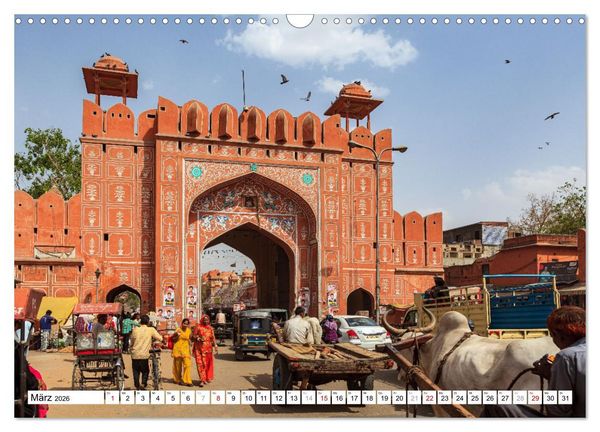 Produktbild: Faszination Indien (Wandkalender 2026 DIN A3 quer), CALVENDO Monatskalender