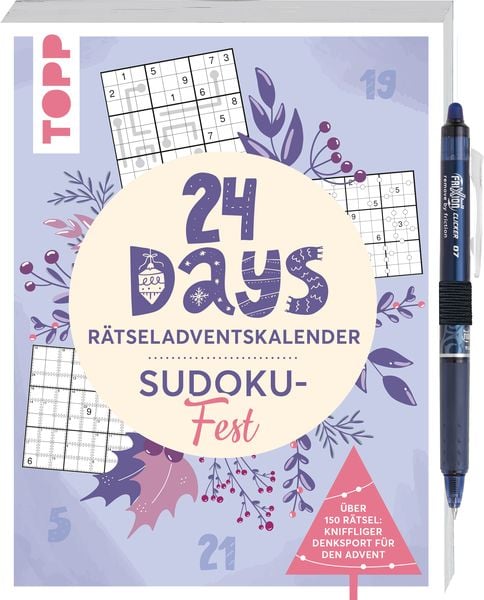 Produktbild: 24 Days Rätseladventskalender – Sudoku-Fest