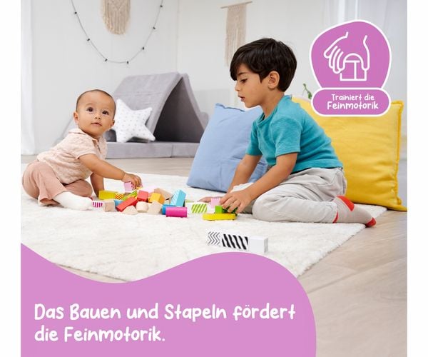 Produktbild: Eichhorn Colour Holzbausteine