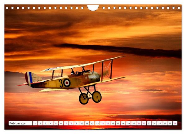Produktbild: Modellflug in Szene gesetzt (Wandkalender 2026 DIN A4 quer), CALVENDO Monatskalender