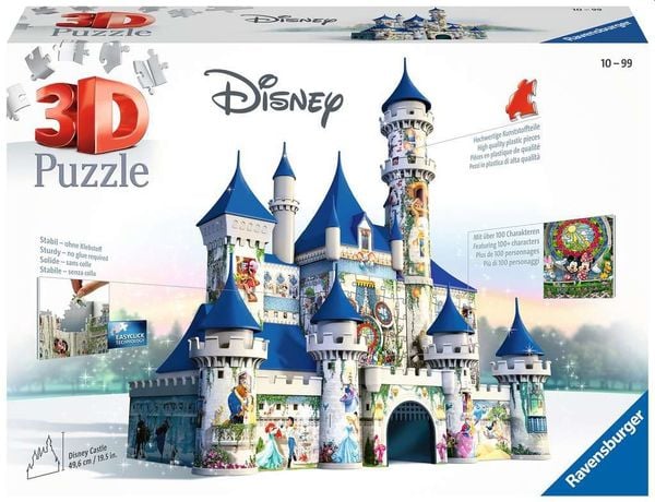 3D Puzzle Ravensburger Disney Schloss 216 Teile