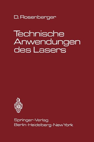 Produktbild: Technische Anwendungen des Lasers