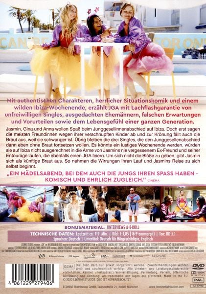 Produktbild: JGA - Jasmin. Gina. Anna.