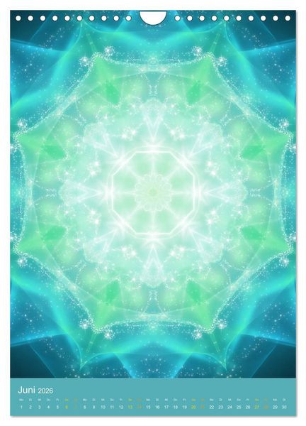 Produktbild: Lichtvolle Mandalas (Wandkalender 2026 DIN A4 hoch), CALVENDO Monatskalender