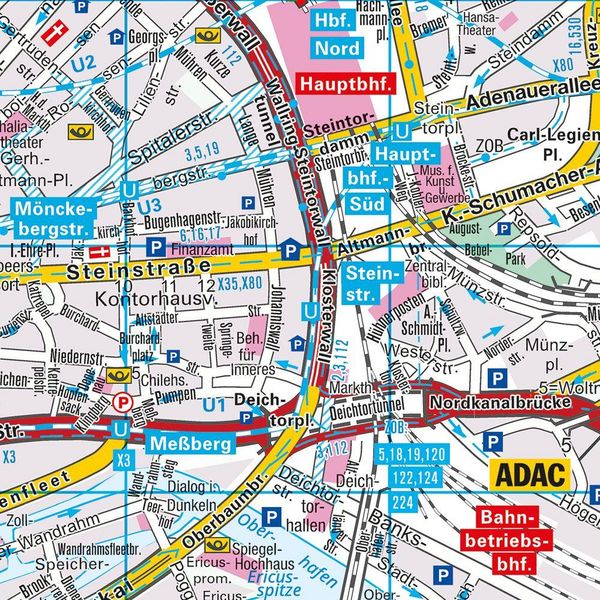 Produktbild: ADAC Cityatlas Hamburg 1:15.000