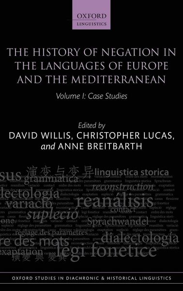 Produktbild: History of Negation in the Languages of Europe and the Mediterranean, Volume 1