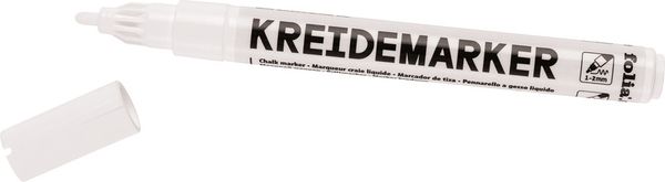 FOLIA® Fensterbilder Vorlagen für die kalte Jahreszeit, inkl. Kreide Marker weiss und 6 Kreidestifte weiss, gelb, rot, blau, grün, und violett