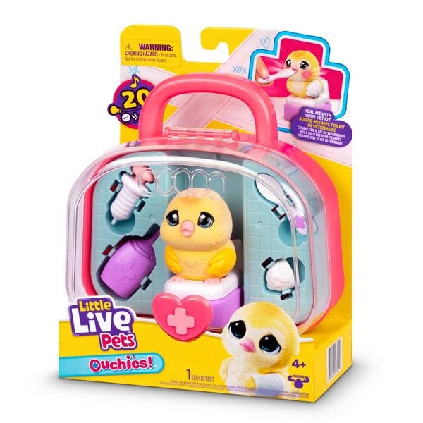 Produktbild: Moose Toys LITTLE LIVE PETS OUCHIES S2 VET KIT CHIRPY