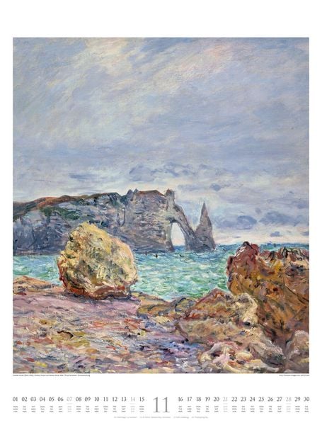 Produktbild: Claude Monet Kalender 2027 | Farbe und Licht