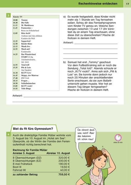 Produktbild: Sicher ins Gymnasium Textaufgaben/Sachaufgaben 4. Klasse