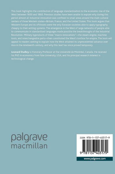 Produktbild: The Singularity of Western Innovation